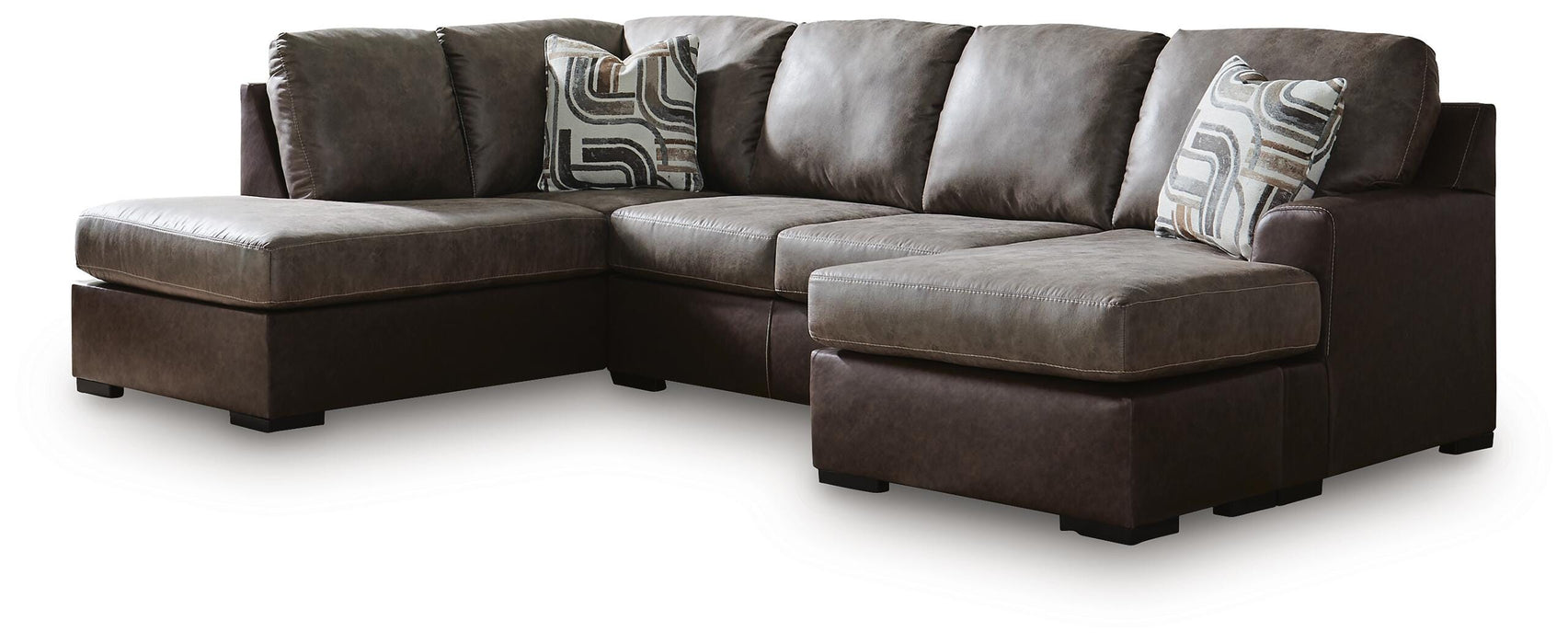 Castille Way Sectional with Chaise - MI Hometown Furnishings (MI)*