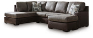 Castille Way Sectional with Chaise - MI Hometown Furnishings (MI)*