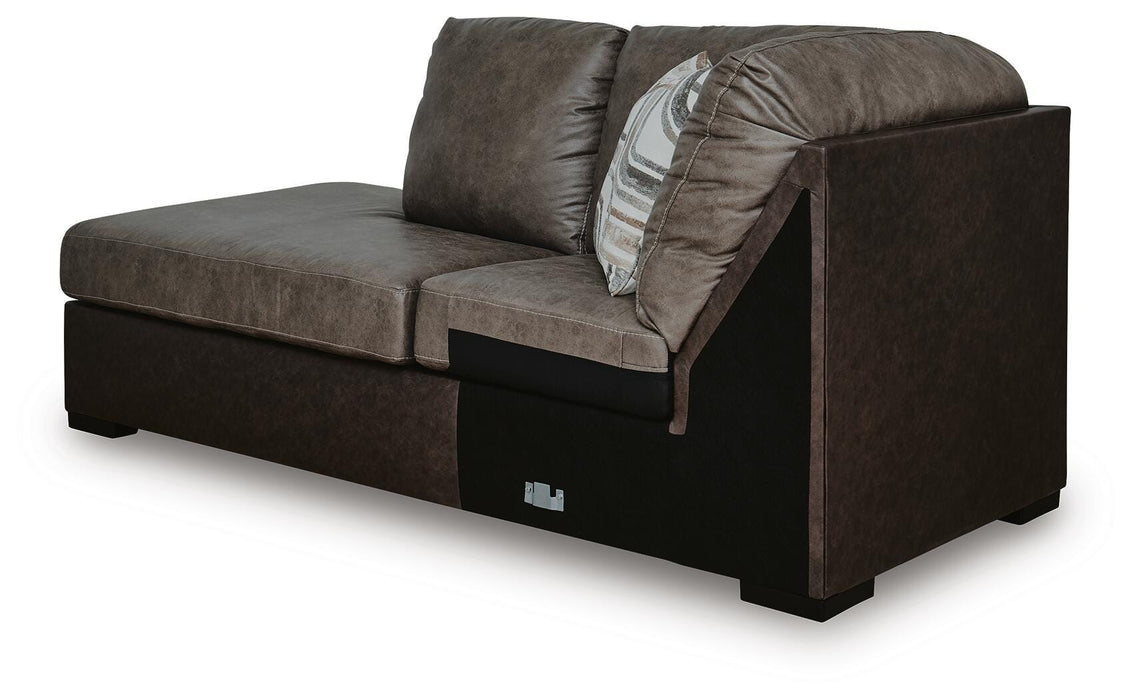 Castille Way Sectional with Chaise - MI Hometown Furnishings (MI)*