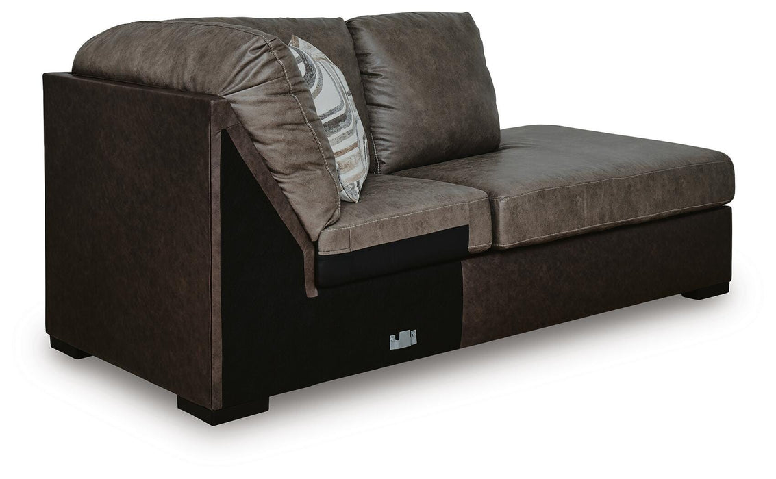 Castille Way Sectional with Chaise - MI Hometown Furnishings (MI)*