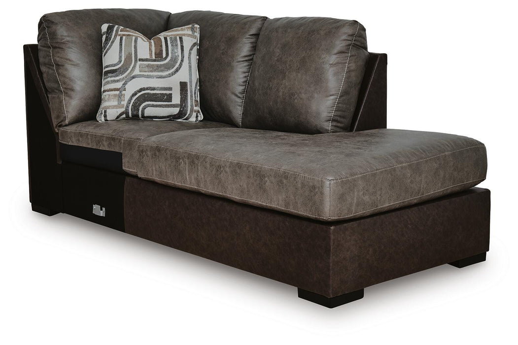 Castille Way Sectional with Chaise - MI Hometown Furnishings (MI)*