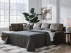 Castille Way Sleeper Sectional with Chaise - MI Hometown Furnishings (MI)*