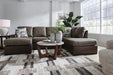 Castille Way Sleeper Sectional with Chaise - MI Hometown Furnishings (MI)*