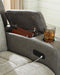 WhipLash Power Reclining Loveseat with Console - MI Hometown Furnishings (MI)*