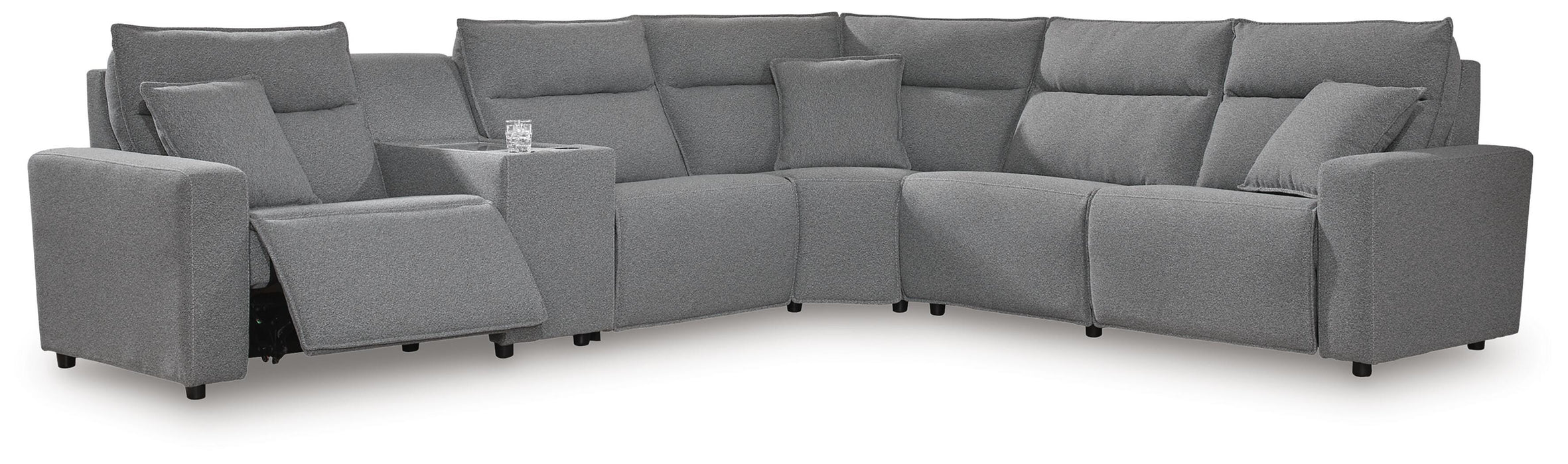Modmax Power Reclining Sectional - MI Hometown Furnishings (MI)*