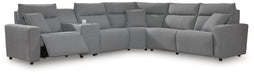 Modmax Power Reclining Sectional - MI Hometown Furnishings (MI)*