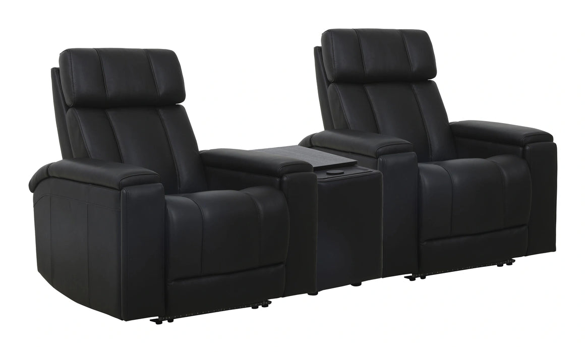 Parker Living Phoenix Zero Gravity Power 2 Seat Home Theater Seating with Wedge and Immersive Audio
