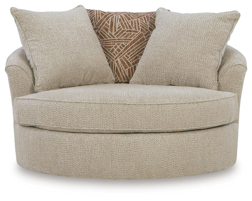 Steelwater Retreat Oversized Swivel Accent Chair - MI Hometown Furnishings (MI)*