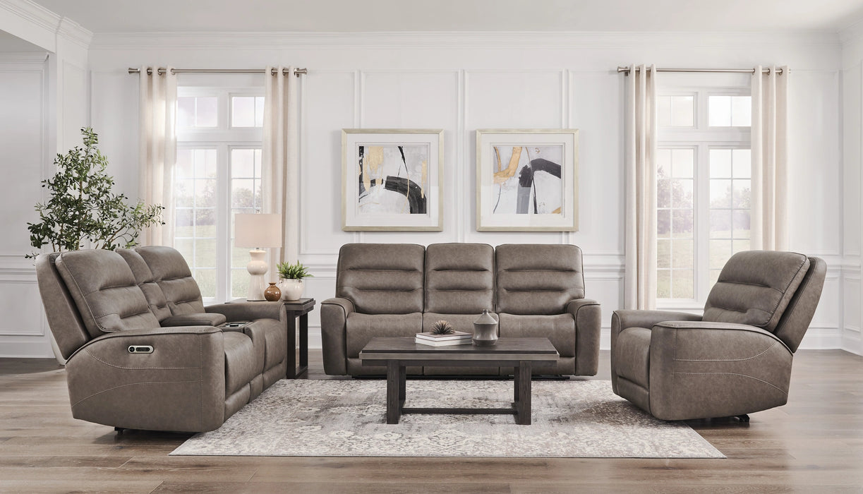 Parker Living Lawson - Sydney Brunette Zero Gravity Power Reclining Sofa Loveseat and Recliner