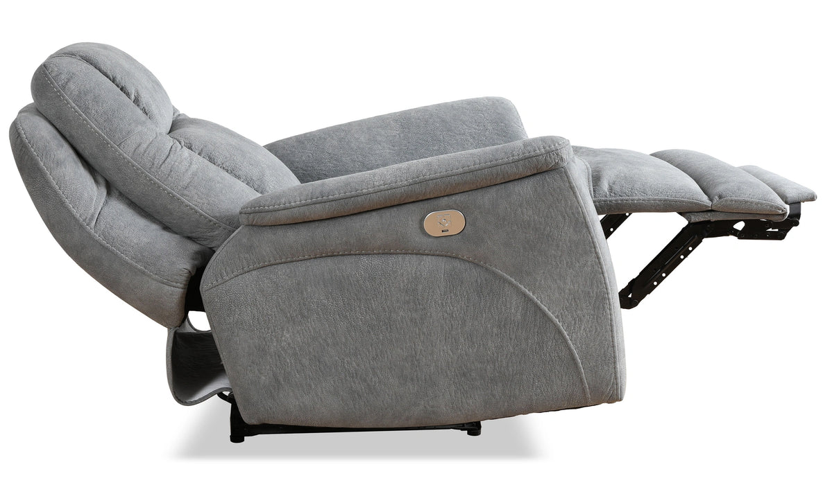Parker Living Linus - Hudson Grey Zero Gravity Power Recliner