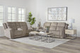 Parker Living Penfield - Frappe Zero Gravity Power Reclining Sofa with Heat Massage and Speaker P3