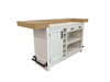 Parker House Americana Modern Dining 78 inch Bar with Quartz Insert