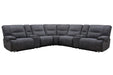 Parker Living Gladiator 7 Piece Modular Power Zero Gravity Reclining Sectional with Power Adjustable Headrests