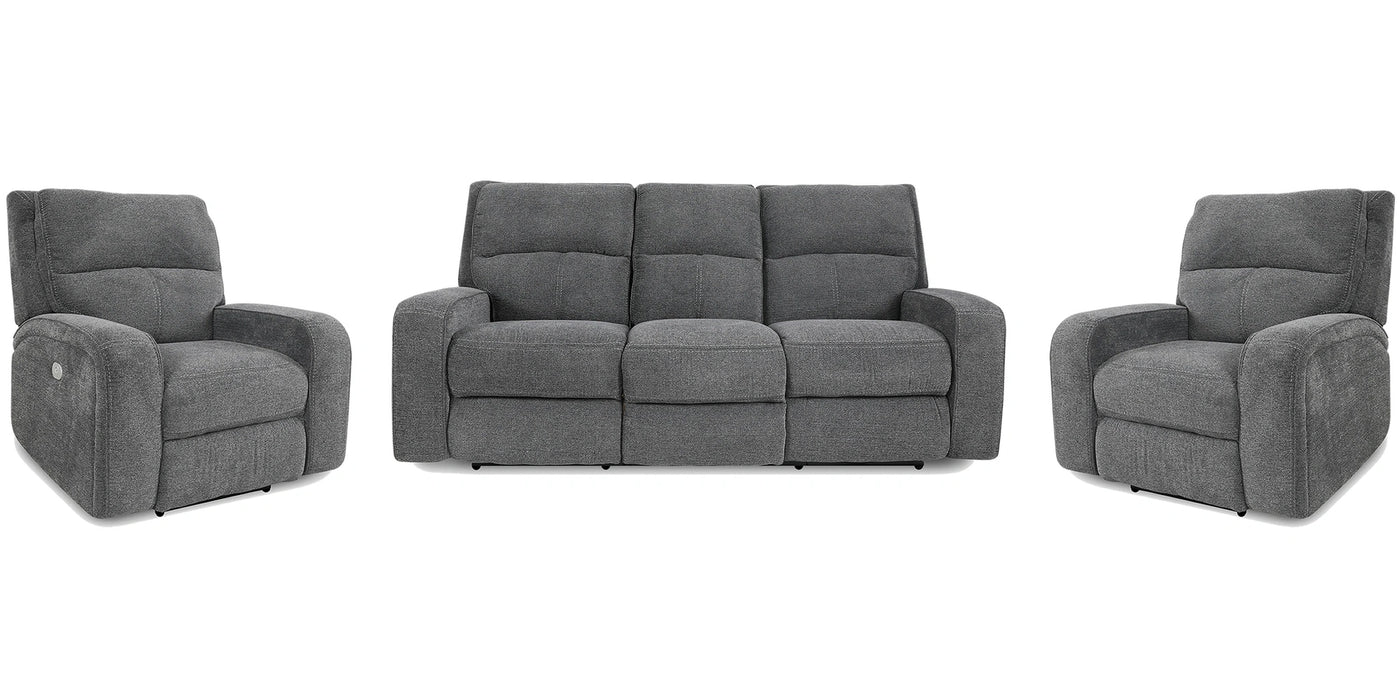 Parker Living Polaris Power Reclining Sofa and Two Recliners