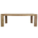 Parker House Crossings - Downtown Dining 86 Inch Rectangular Dining Table With 4 Upholstered Chairs