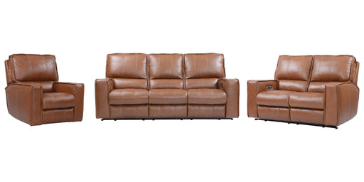 Parker Living Rockford - Verona Saddle Power Reclining Sofa Loveseat and Recliner