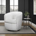 Parker Living Barolo 100% Italian Leather Swivel Club Chair