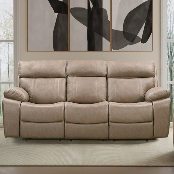 Parker Living Theon - Stokes Toffee Manual Reclining Sofa and Loveseat