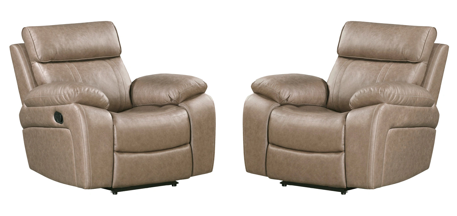 Parker Living Theon - Stokes Toffee Glider Recliner Two Pack