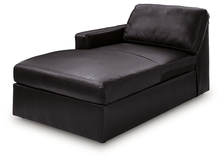 Modmax II Sectional with Chaise and Audio Consoles - MI Hometown Furnishings (MI)*