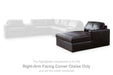 Modmax II Sectional with Chaise and Storage Consoles - MI Hometown Furnishings (MI)*