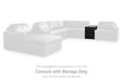 Modmax II Sectional with Chaise and Storage Consoles - MI Hometown Furnishings (MI)*