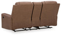 Mackmenville Reclining Loveseat with Console - MI Hometown Furnishings (MI)*