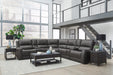 Parker Living Belmont 7 Piece Zero Gravity Power Reclining Sectional with Power Adjustable Headrests