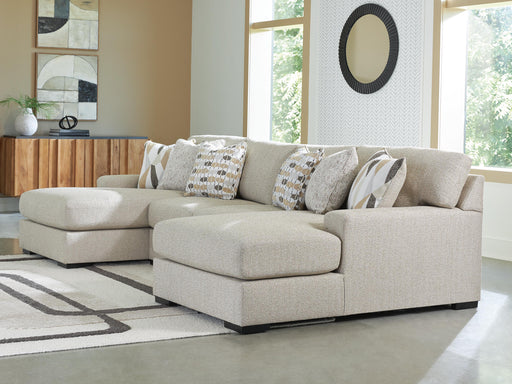 Laurelgrove Double Chaise Sectional - MI Hometown Furnishings (MI)*