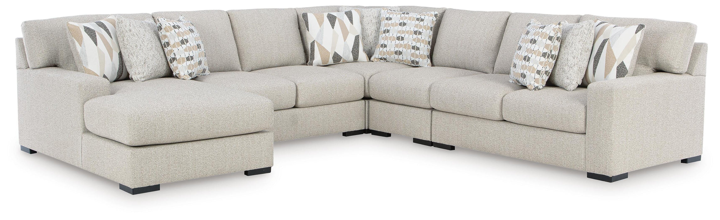 Laurelgrove Sectional with Chaise - MI Hometown Furnishings (MI)*
