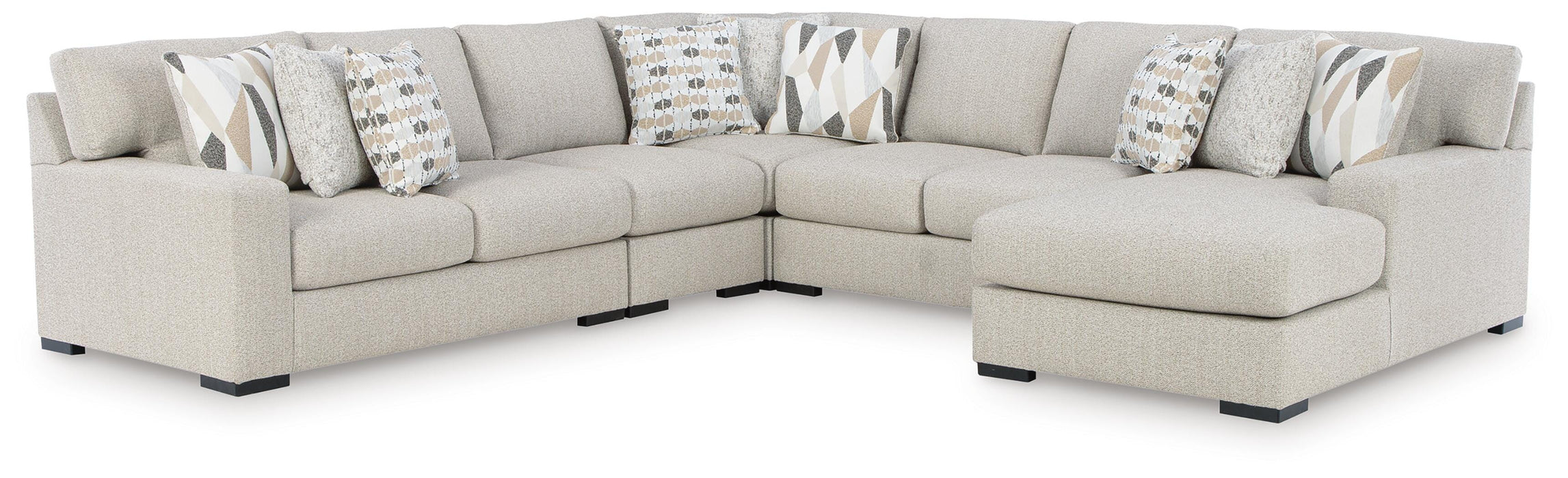 Laurelgrove Sectional with Chaise - MI Hometown Furnishings (MI)*