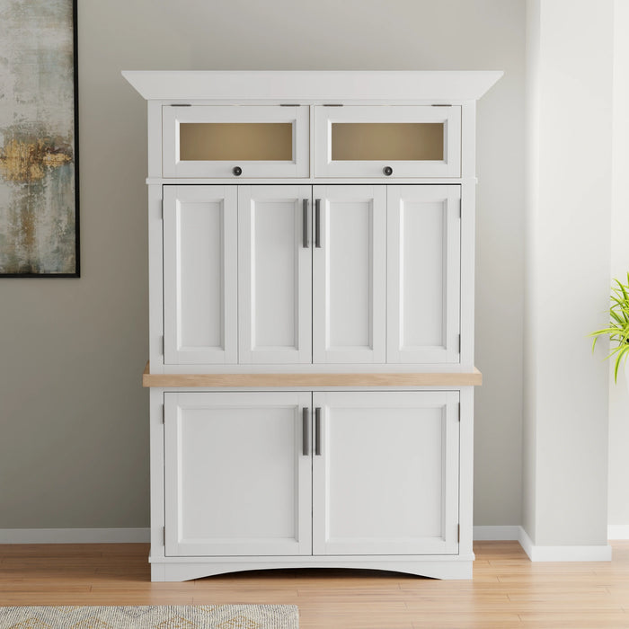 Parker House Americana Modern Workstation with LED Light