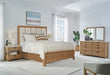Parker House Escape - Bedroom Queen Panel Bed 2 Nightstands and Dresser with Mirror