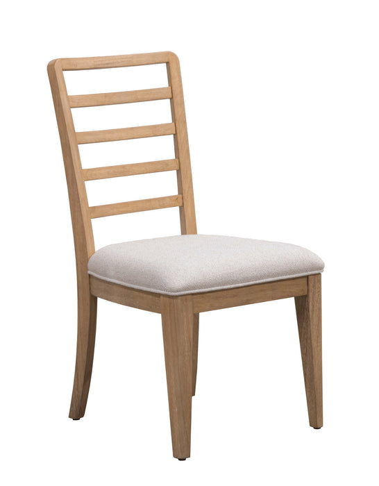 Parker House Escape - Dining 84 Inch Rectangular Extendable Table with Console and 8 Ladderback Chairs