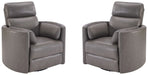 Parker Living Radius - Powered By Freemotion Cordless Power Swivel Glider Recliner Two Pack