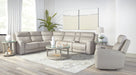 Parker Living Calgary 6 Piece Modular Reclining Sectional with Power Adjustable Headrests