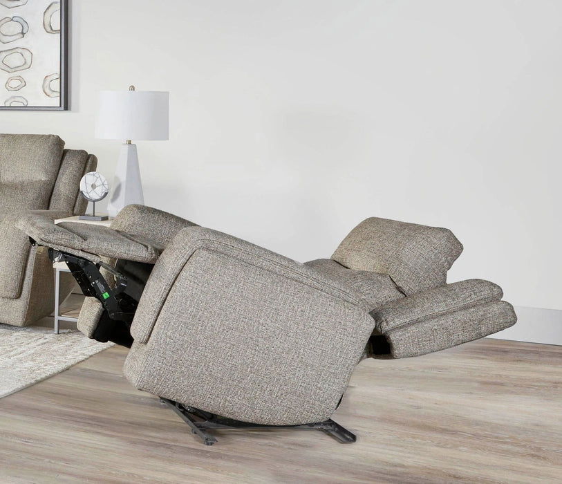 Parker Living Penfield - Frappe Zero Gravity Power Recliner with Heat and Massage