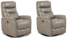 Parker Living Gemini Power Swivel Glider Recliner Two Pack