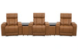 Parker Living Phoenix Zero Gravity Power 3 Seat Home Theater Seating with 2 Wedges and Immersive Audio