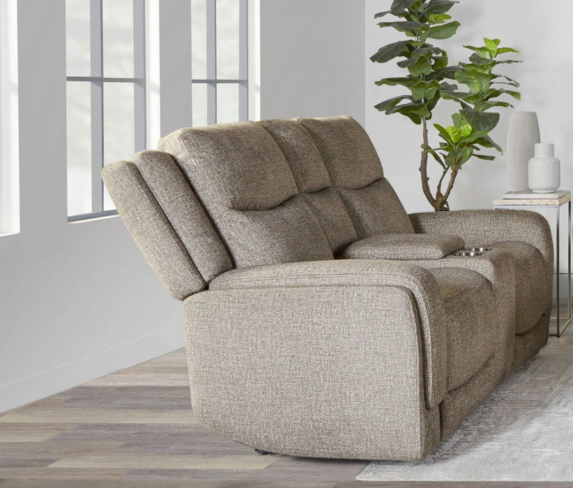 Parker Living Penfield - Frappe Power Reclining Sofa Loveseat and Recliner