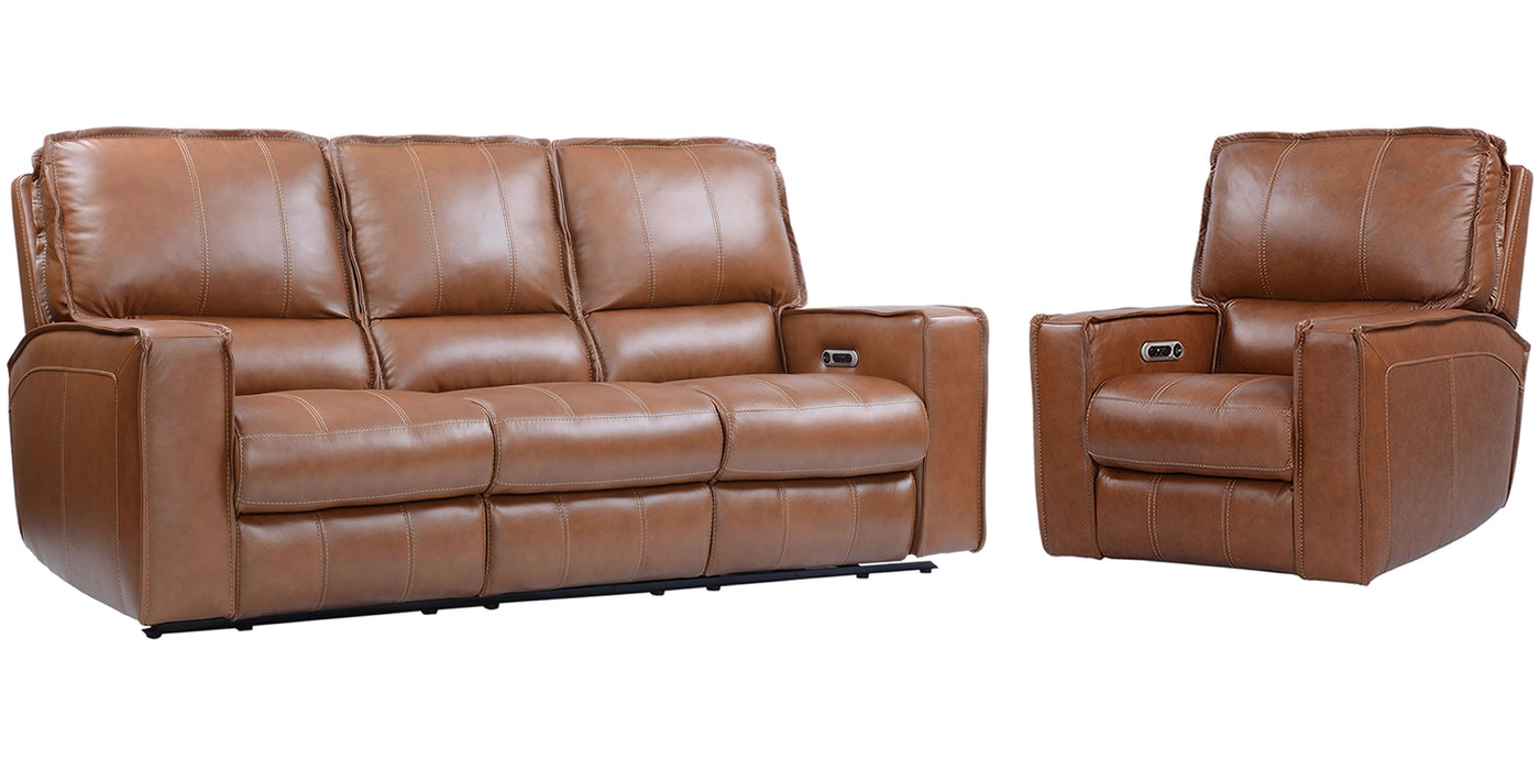 Parker Living Rockford - Verona Saddle Power Reclining Sofa and Recliner