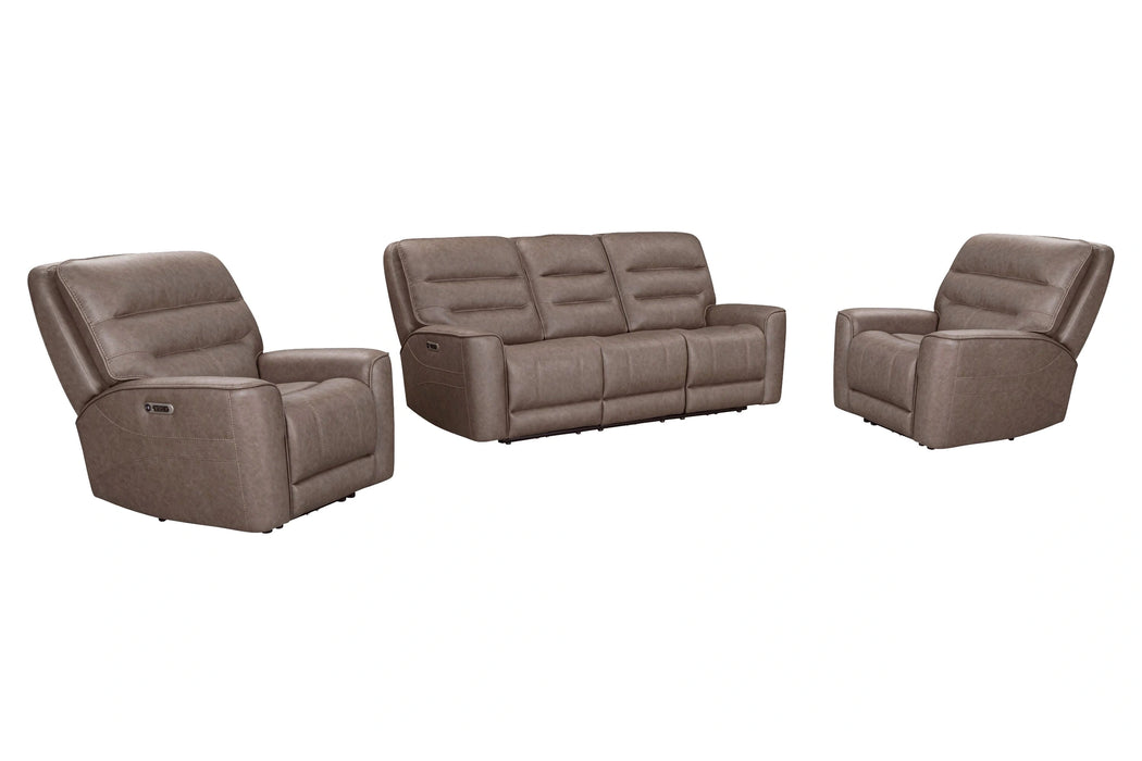 Parker Living Lawson - Sydney Brunette Zero Gravity Power Reclining Sofa and 2 Recliners
