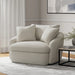 Parker Living Boomer Large Swivel Chair with 2 Toss Pillows