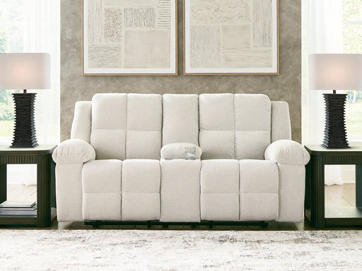 Orlen Reclining Loveseat with Console - MI Hometown Furnishings (MI)*