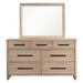 Parker House Breckenridge - Bedroom King Bed 2 Nightstands Dresser with Mirror and Chest