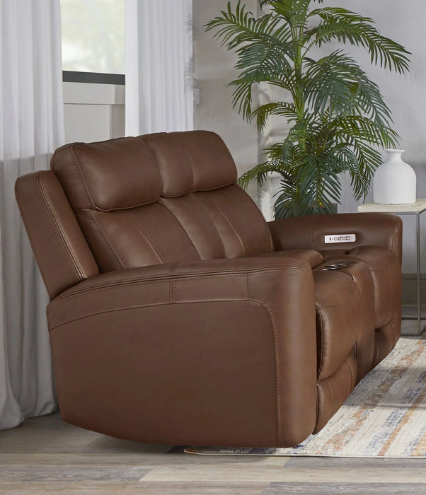 Parker Living Calgary Power Console Loveseat P2