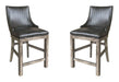 Parker House Lodge Dining Swivel Counter Sling Chair Two Pack