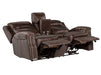 Parker Living Hensley Power Reclining Sofa Loveseat and Recliner