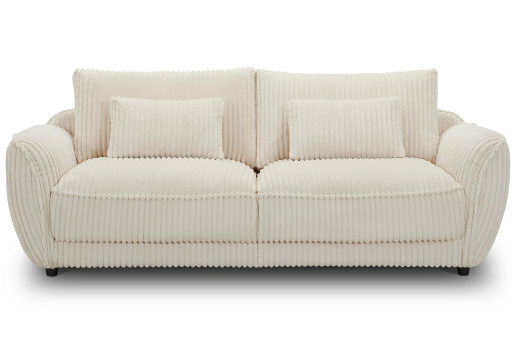 Parker Living Utopia - Mega Ivory 2 Seat Sofa with Lumbar Pillow