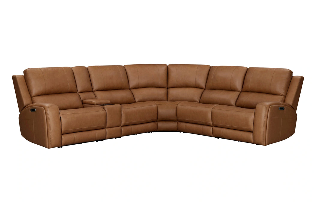 Parker Living Belmont 6 Piece Zero Gravity Power Reclining Sectional with Power Adjustable Headrests
